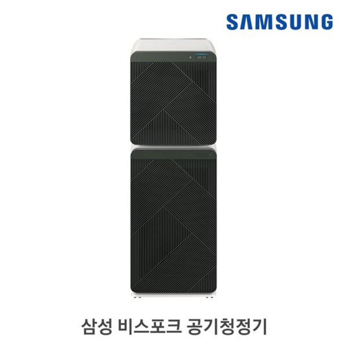 삼성전자 AX123A9970ND 비스포크 공기청정기 큐브Air 123제곱미터(37평형) 딥 그린 대표 이미지 - 삼성 비스포크 공기청정기 추천