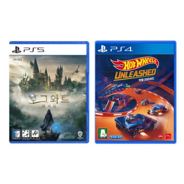 PS5 호그와트 레거시 +PS4 핫 휠 언리쉬드 한글판 당일발송 정식발매 새상품 대표 이미지 - 호그와트 레거시 추천