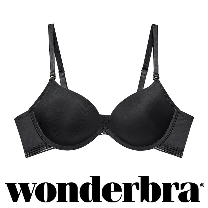 [Wonderbra] 원더브라 에센셜 원더부스트 블랙 브라 1종 WBWBR1N50T 대표 이미지 - 70A 브라 추천