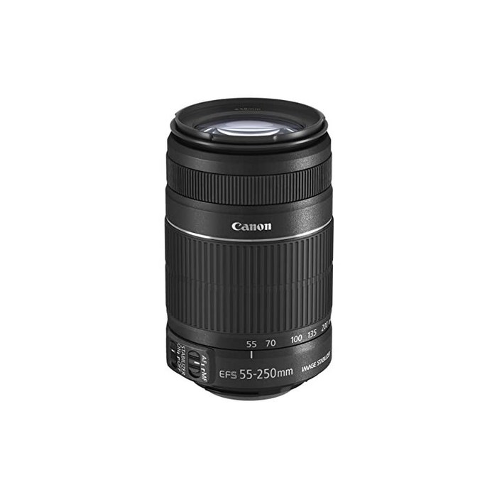 Canon 망원 줌 렌즈 EF-S55-250mm F4-56 IS II APS-C 지원 대표 이미지 - 캐논 단렌즈 추천