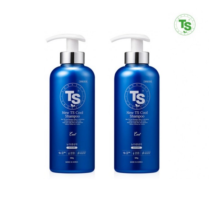 TS 쿨 샴푸, 2개, 500g 대표 이미지 - TS 샴푸 추천