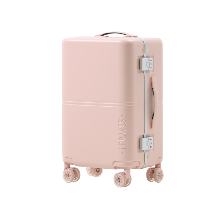 아이프라브 샤론 벨로라 알루미늄프레임 투명휠 PC캐리어