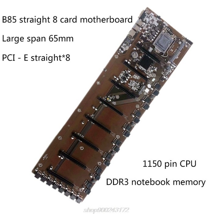 광업 BTC B85-BTC 8PCI-E 데스크탑 마더 보드 B85 마이닝 메인 A21 21 DROPSHIP 대표 이미지 - 채굴용 메인보드 추천