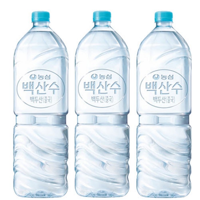 농심 백산수 무라벨 생수 2l Nongshim Baeksansu Murabel bottled water, 24개 대표 이미지 - 무라벨 생수 2L 추천