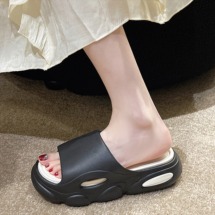 미니멀미 여성 발편한 족저근막 아치 키높이 슬리퍼 대표 이미지 - 족저근막염 신발 추천
