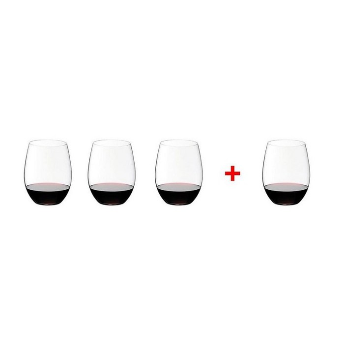 Riedel 오 와인 텀블러 피노누아/네비올로 2개 핫템 잇템, 비오니에/샤르도네, 4 Count (Pack of 1) 대표 이미지 - 피노누아 추천