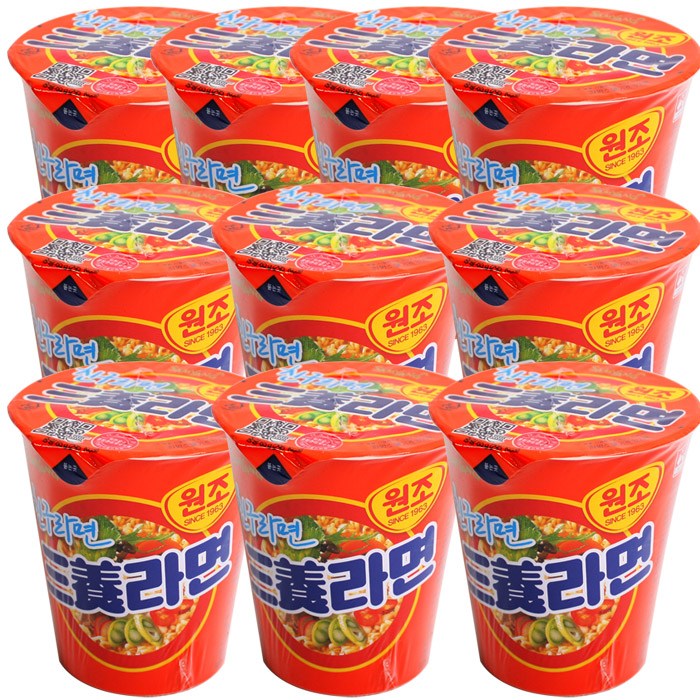 삼양 라면 소컵 x 10개 대표 이미지 - 삼양 컵라면 추천