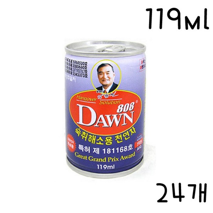 그래미 여명 808 숙취해소음료 119ml, 24개 대표 이미지 - 김준호 마쭈 추천