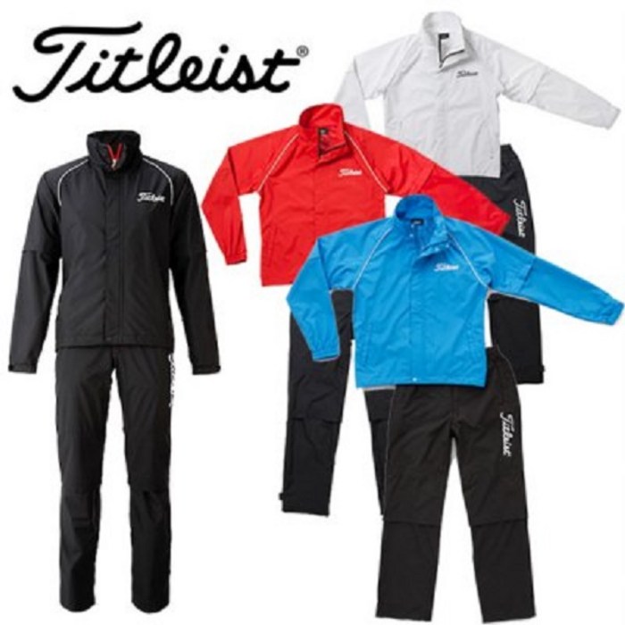 TITLEIST TSMR1592 남성용 우의/레인자켓, L 대표 이미지 - 골프비옷 추천