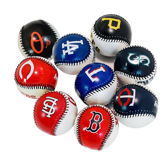 프랭클린 MLB 팀별 안전구 모음/연식구/9인치/야구공, 뉴욕양키즈 안전구 대표 이미지 - 나무 야구배트 추천