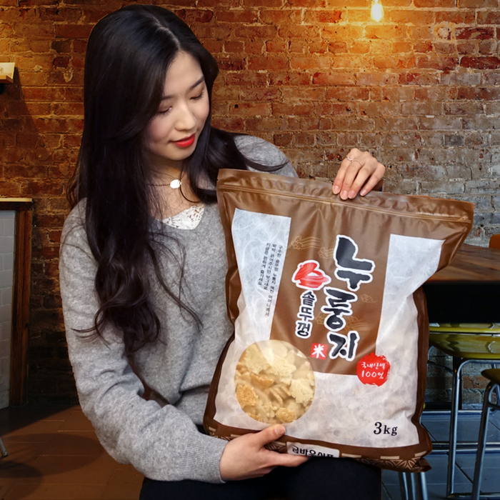 [금바우] 솥뚜껑 누룽지, 1개, 3kg 대표 이미지 - 오뚜기 차 추천