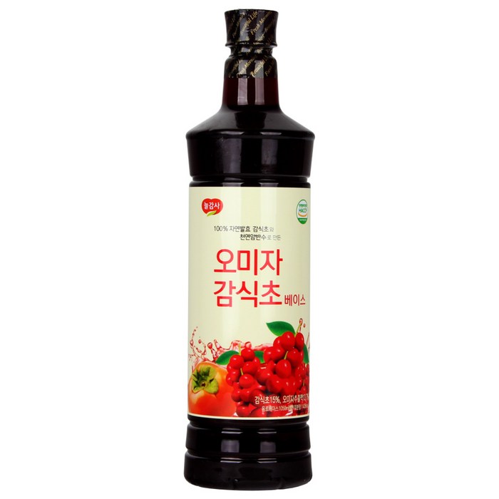 광야식품 오미자 감식초 베이스, 970ml, 1개 대표 이미지 - 감식초 추천