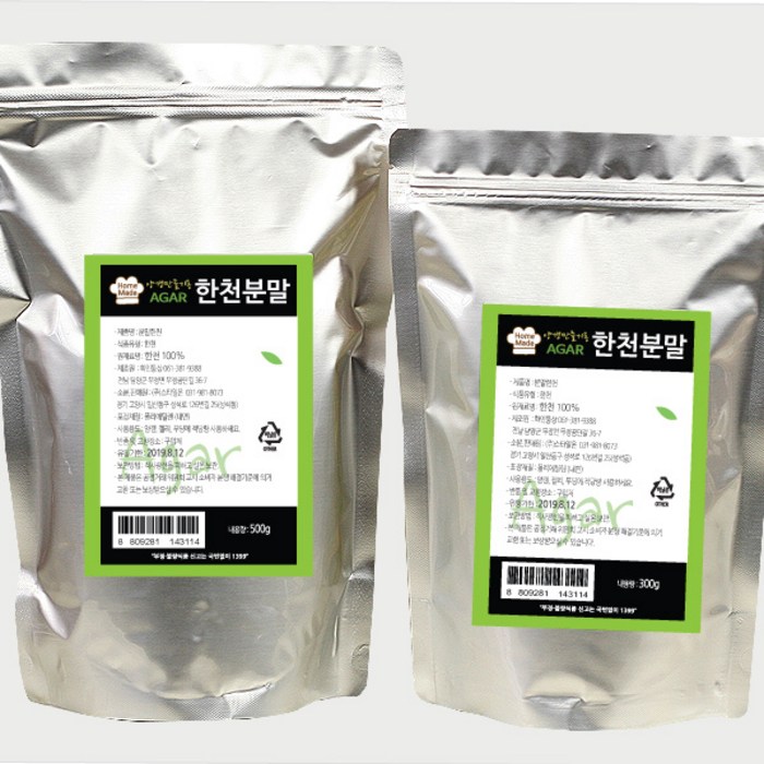 스타일온 국산한천가루300g 500g, 1개 대표 이미지 - 한천가루 추천