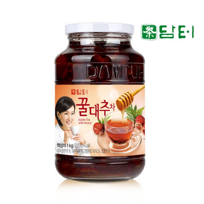 담터 꿀대추차, 1kg, 1개 대표 이미지 - 감기에 좋은 차 추천