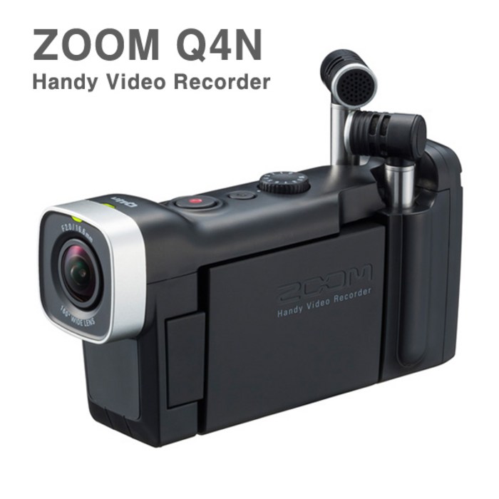 ZOOM 정품ZOOM Q4N 유튜버먹방 ASMR카메라 유튜브촬영 브이로그 방송장비 강의미팅설교 연구자료 콘서트 캠코더, ZOOM Q4N 대표 이미지 - 브이로그 카메라 추천