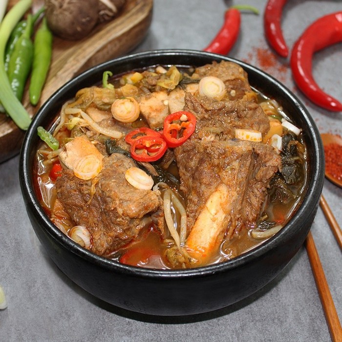 소담 뼈해장국 900g 냉동, 우거지갈비탕, 1box, 4kg 대표 이미지 - 냉동 뼈해장국 추천