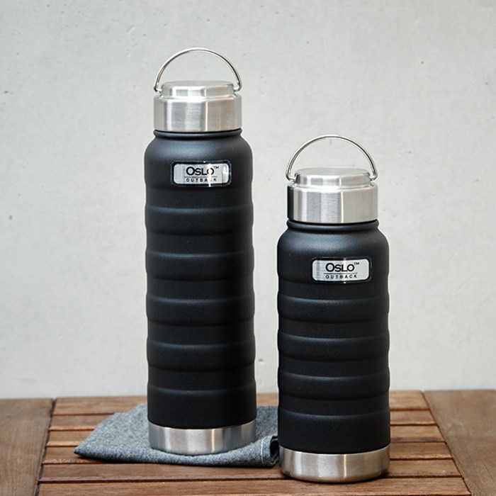 오슬로 아웃백 텀블러, 블랙, 1개, 500ml 대표 이미지 - 사무실 대용량 텀블러 추천