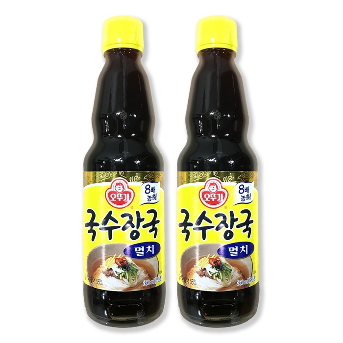예이니종합물류 오뚜기 멸치 국수장국 2개(360ml*2개)사골멸치육수 다시팩 가쓰오부시 국수장국 육수 냉면양념소스, 2개, 360ml 대표 이미지 - 감자전분 추천