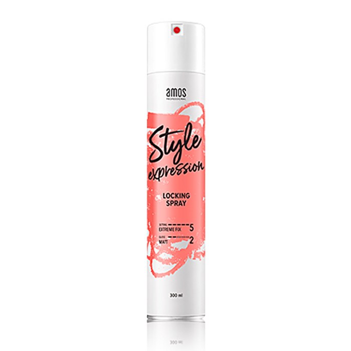 아모스프로페셔널 스타일익스프레션 락킹 헤어스프레이, 1개, 300ml 대표 이미지 - 도기 스타일 추천