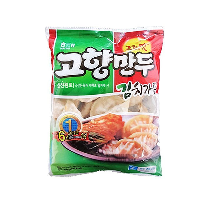 [정연푸드] 해태 김치가득고향만두 810g+220g, 1개 대표 이미지 - 갈비만두 냉동 추천