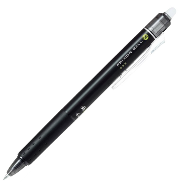 파이롯트 프릭션 지워지는 볼펜 노크펜 0.5mm, 블랙, 1개 대표 이미지 - 지워지는 볼펜 추천