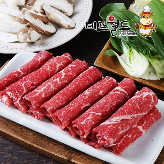 [비프월드] 샤브샤브용 소고기500g&샤브샤브 우삼겹500g, 1개, 1kg 대표 이미지 - 호주산 차돌박이 추천