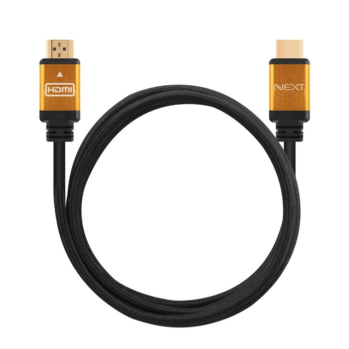 넥스트 HDMI2.1 8K UHD 고급 모니터 케이블 NEXT-28018UHD8K, 1개, 1.8m 대표 이미지 - 8K HDMI 케이블 추천