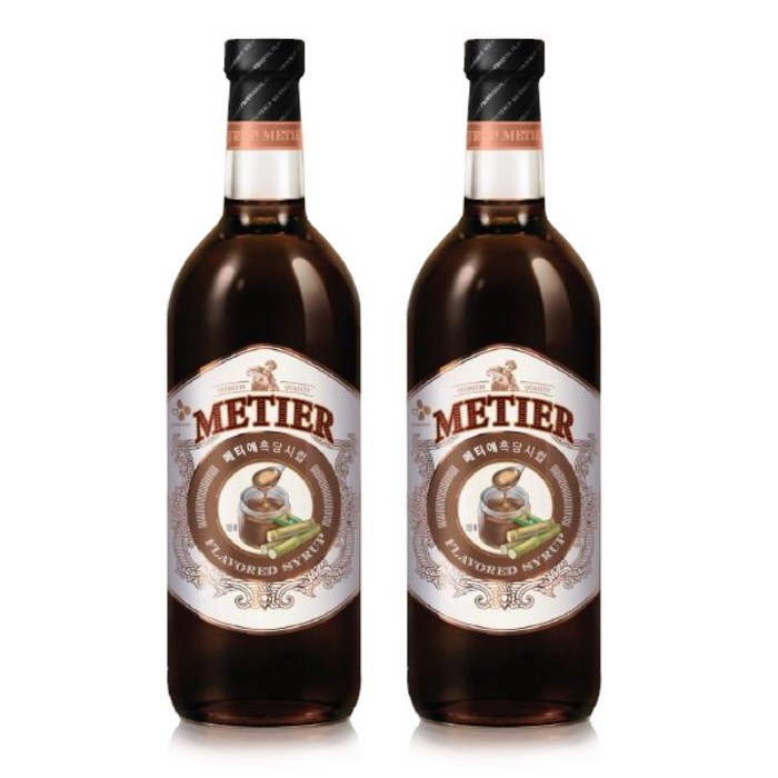 메티에 흑당시럽, 750ml, 2개 대표 이미지 - 흑당시럽 추천