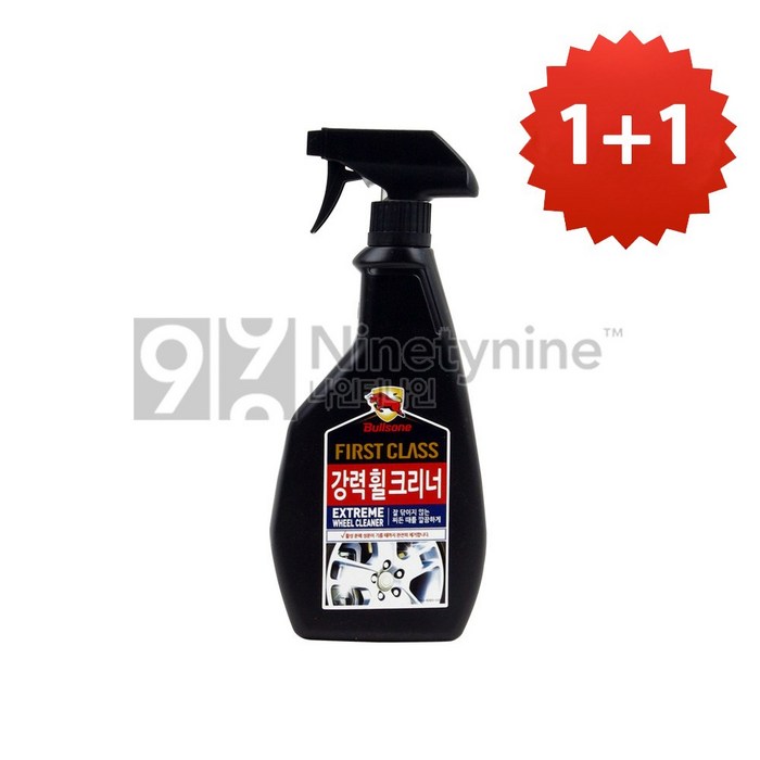 1+1 불스원 강력 휠크리너-600ml, 2개, 600ml 대표 이미지 - 휠 클리너 추천