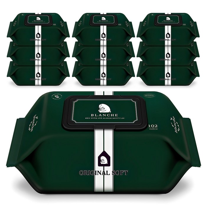 블랑슈 오리지널 소프트 유아물티슈 캡형