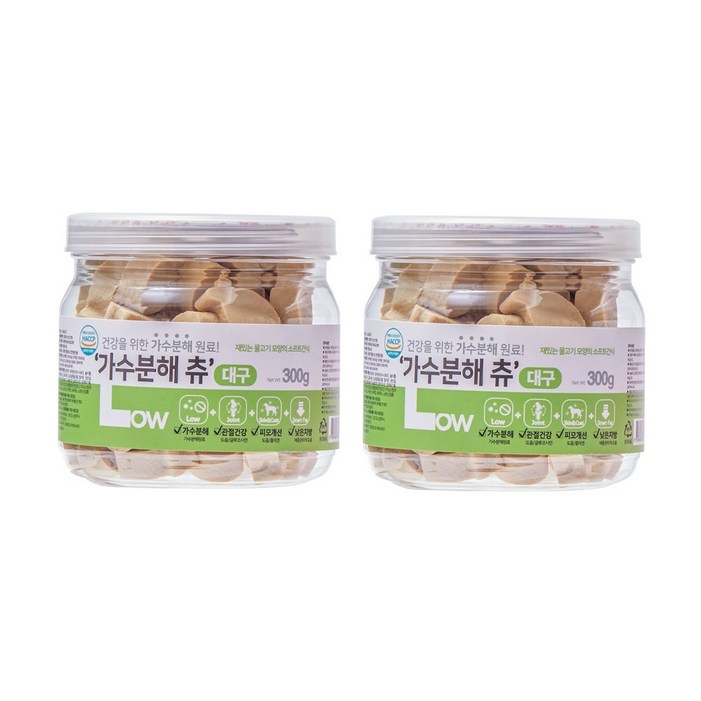 우리주 애견 가수분해 츄300g