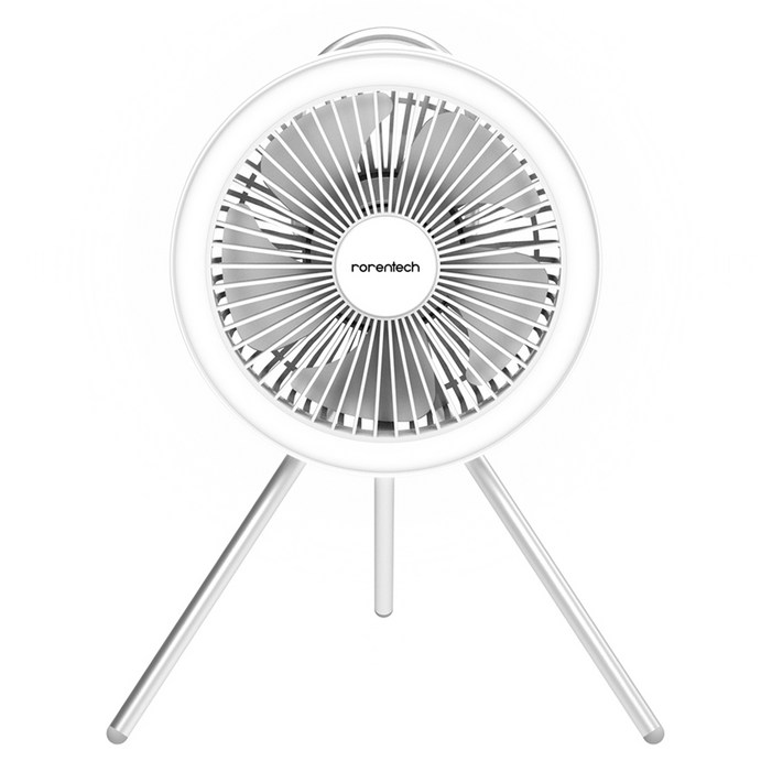 로랜텍 트래블 캠핑 저소음 무드등 무선 선풍기 TR-22