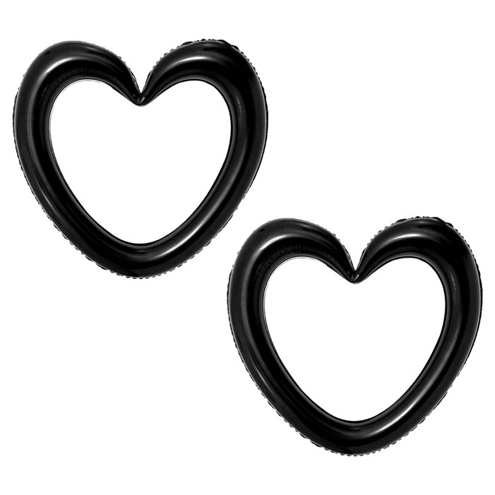 조이파티 하트 프레임 은박풍선 대형