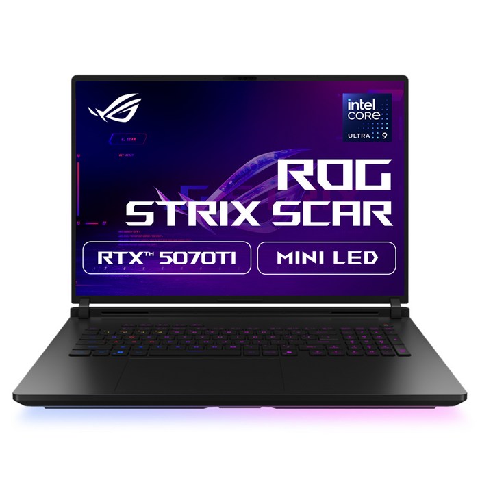 에이수스 2025 ROG 스트릭스 스카 18 코어Ultra9 지포스 RTX 5070 Ti