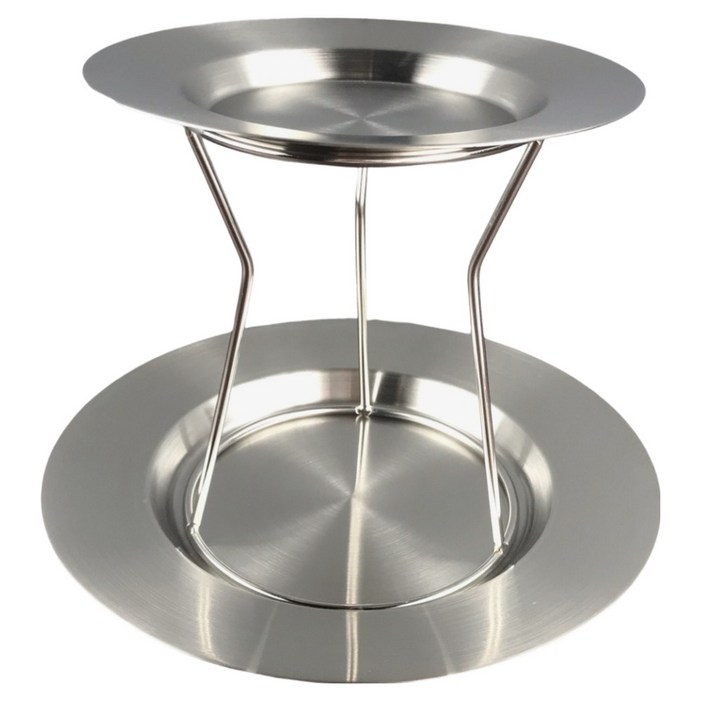 행복한 보부상 와이드 에지 그릴 플레이트, 1개, 21.8cm