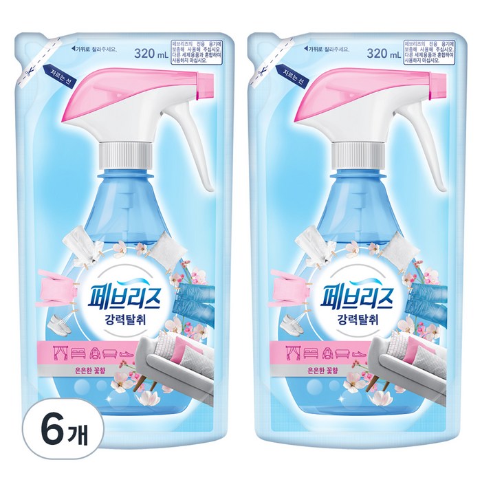 페브리즈 섬유탈취제 은은한 꽃향 리필