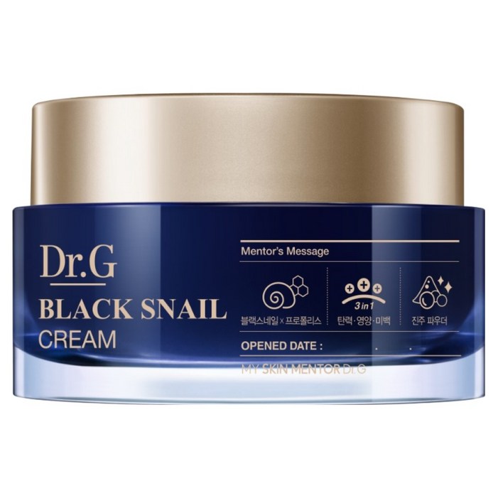 닥터지 블랙 스네일크림, 50ml, 1개