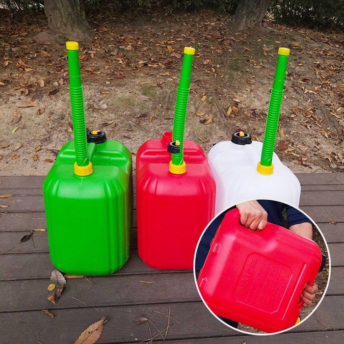 안전기름통레드,그린,백색, 1개, 안전기름통20L레드