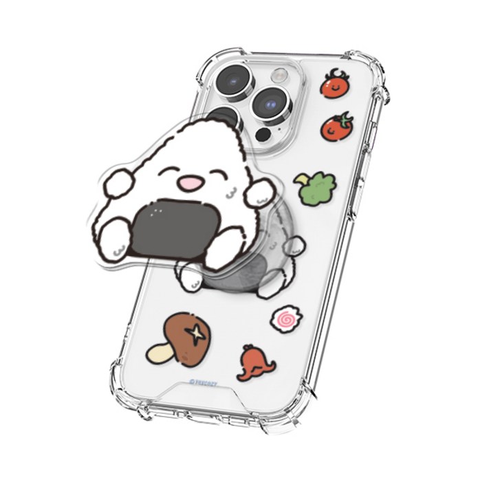 드로잉 푸드 젤하드 갤럭시 아이폰 휴대폰 케이스아크릴톡 세트