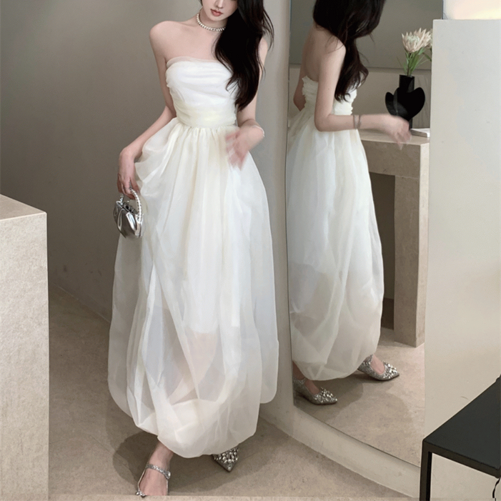 아리에뜨 오간자 드레스