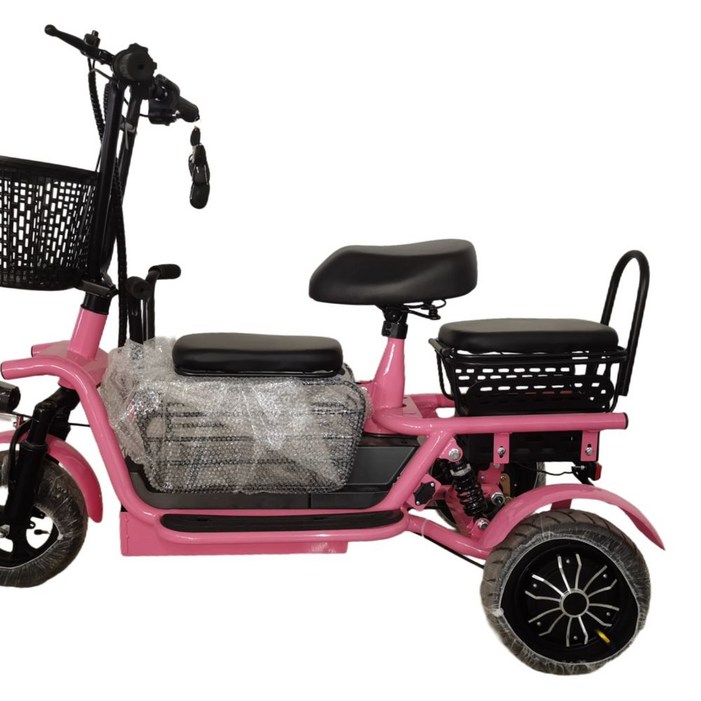 세발전기자전거 3인승 삼륜 8ah 전동스쿠터