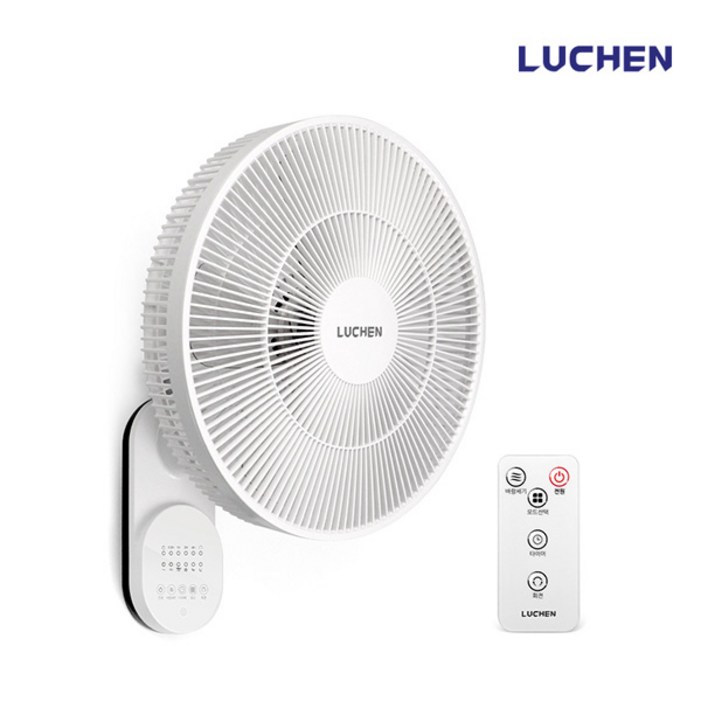 KLEVASHARP Air beam 벽걸이 선풍기 LF50H 본품리모컨