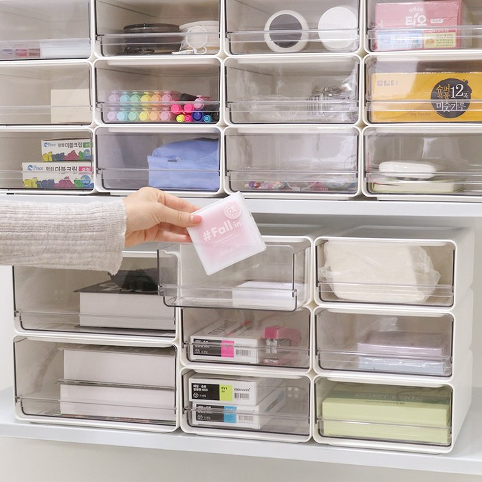 루리브 투명창 다용도 펜트리 수납함 정리함 리빙박스