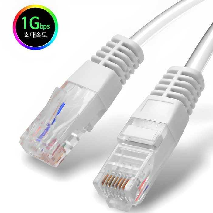 고급형 랜케이블 랜선 CAT.6 기기비트 인터넷 이더넷 Lan Cable UTP 2m 3m 5m 10m 15m 20m, 20m, 1개