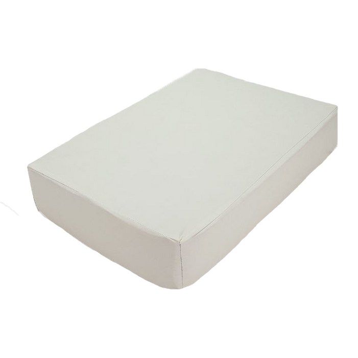 8DECO 1단 아이보리 방수 강아지 침대 강아지계단