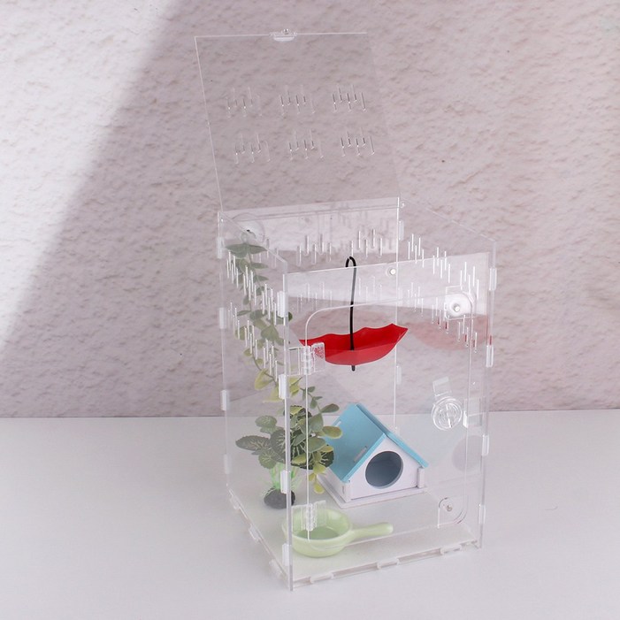 리몬즈 도마뱀 원터치 사육장 조립형 상면오픈형