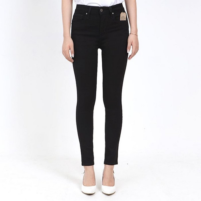 리바이스 여성 청바지 721 하이라이즈 스키니 블랙 188820024