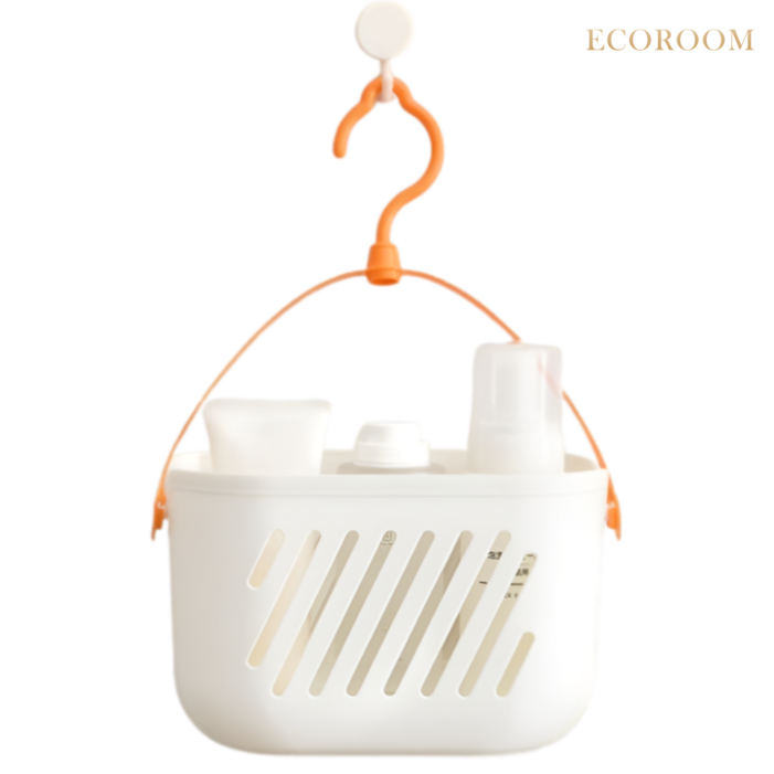 에코룸 목욕바구니 욕실 주방 정리 다용도 고리형 바구니