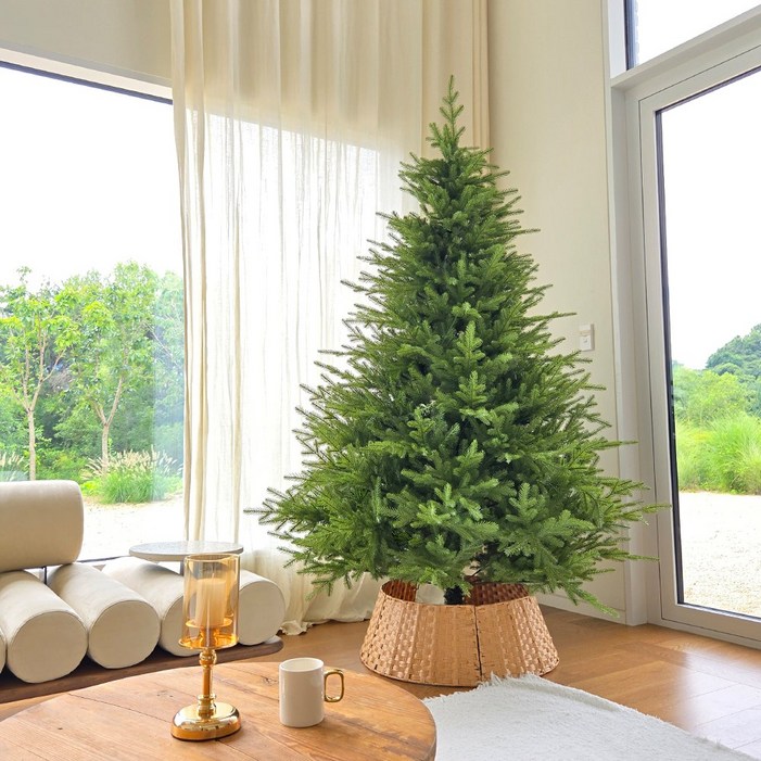 에버렐 PE100 프리미엄 크리스마스트리 호텔 라운지 북유럽 감성 트리, 트리