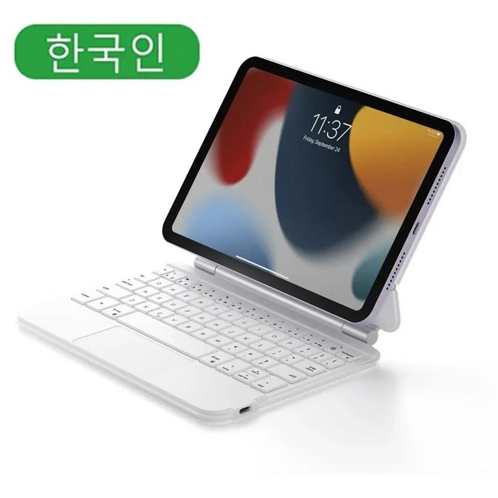구조독 6세대 캔틸레버 마그네틱 스탠드 아이패드 미니6 매직키보드 케이스, 1개
